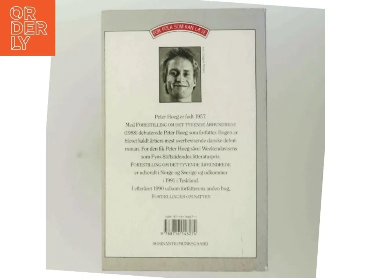 Billede 3 - Forestilling om det tyvende århundrede : roman af Peter Høeg (f. 1957-05-17) (Bog)