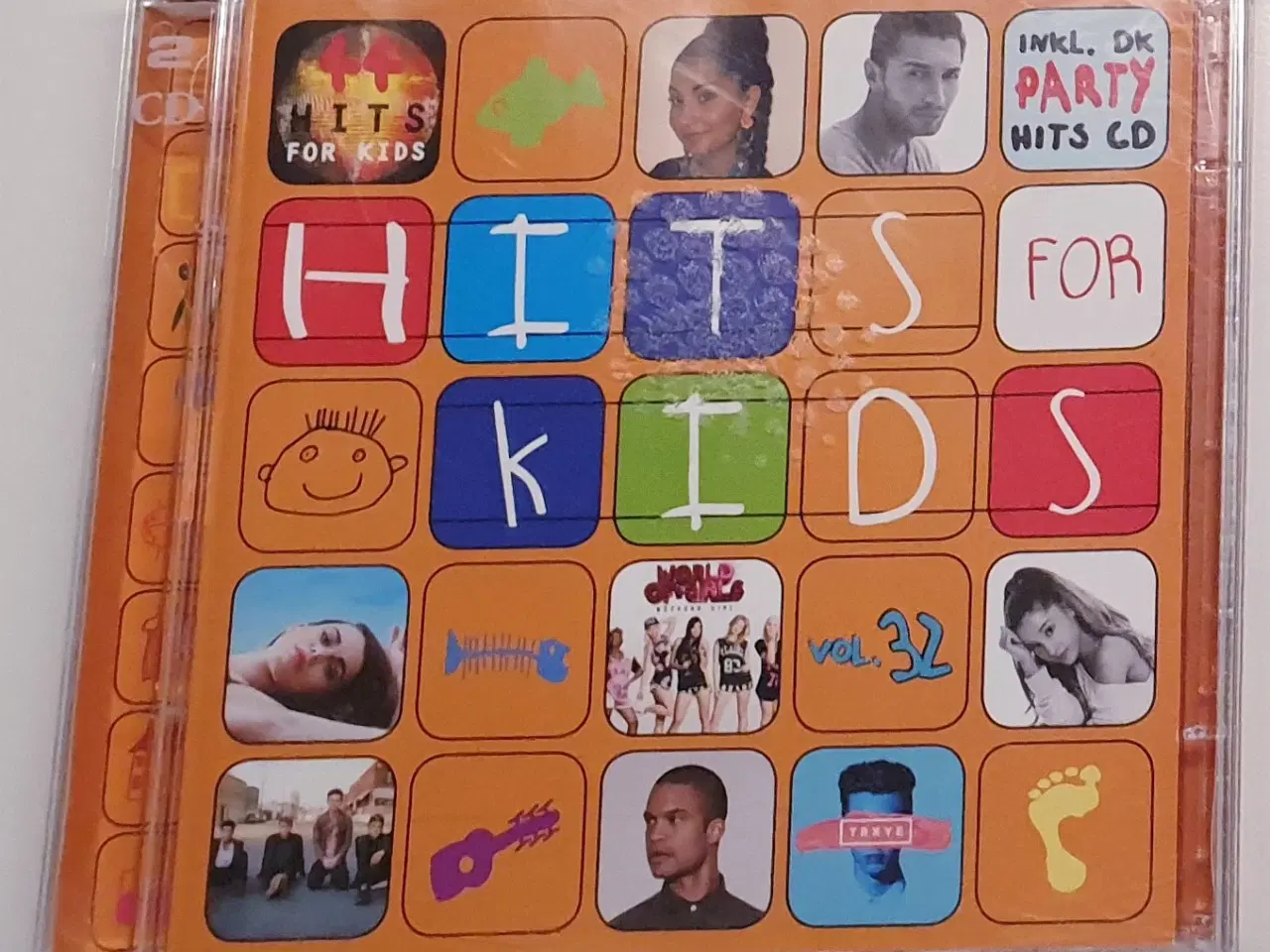 Billede 1 - Hits Kids, børne-CD. 2. stk.