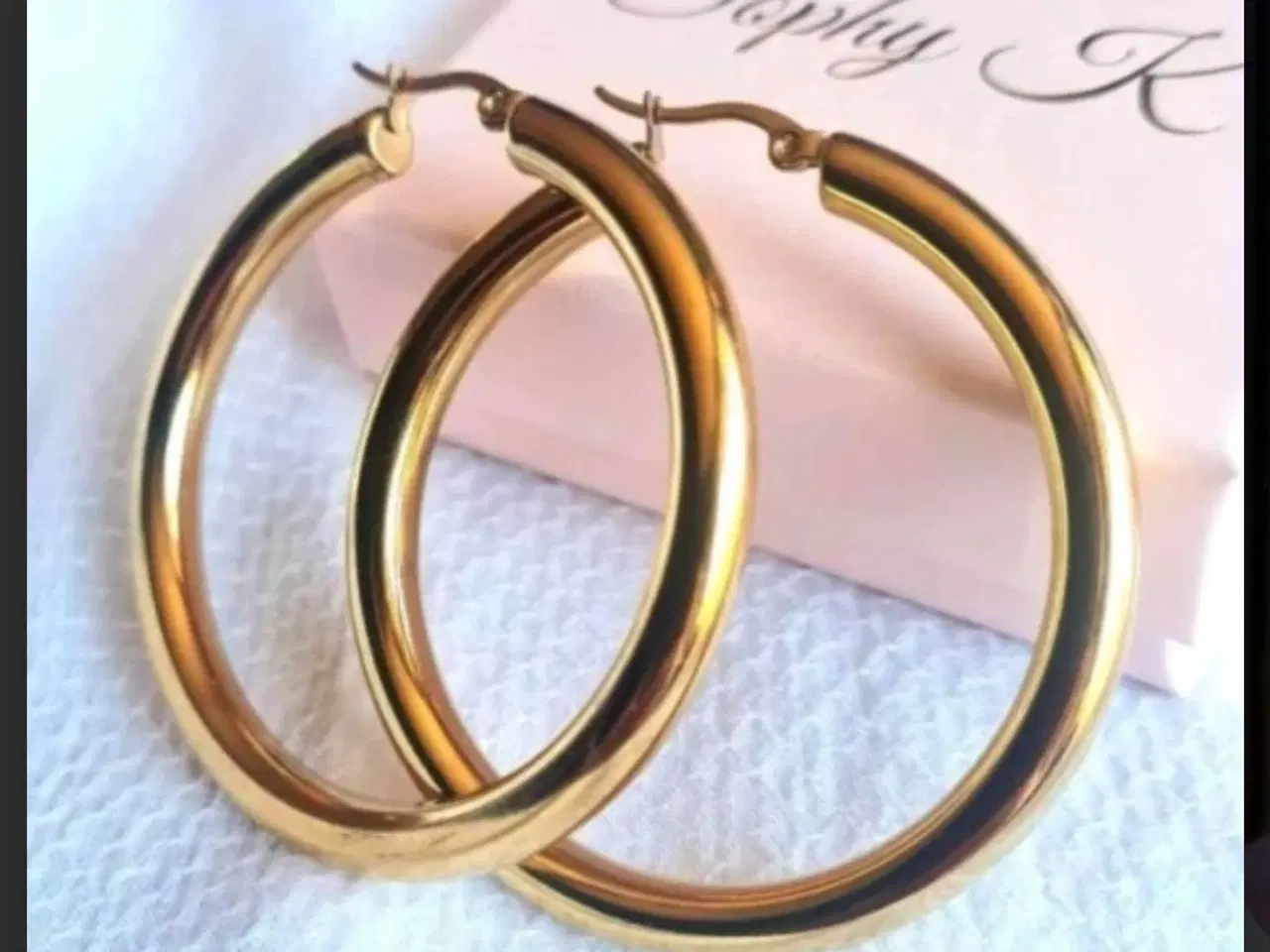 Billede 3 - Store hoops øreringe 🙂😍