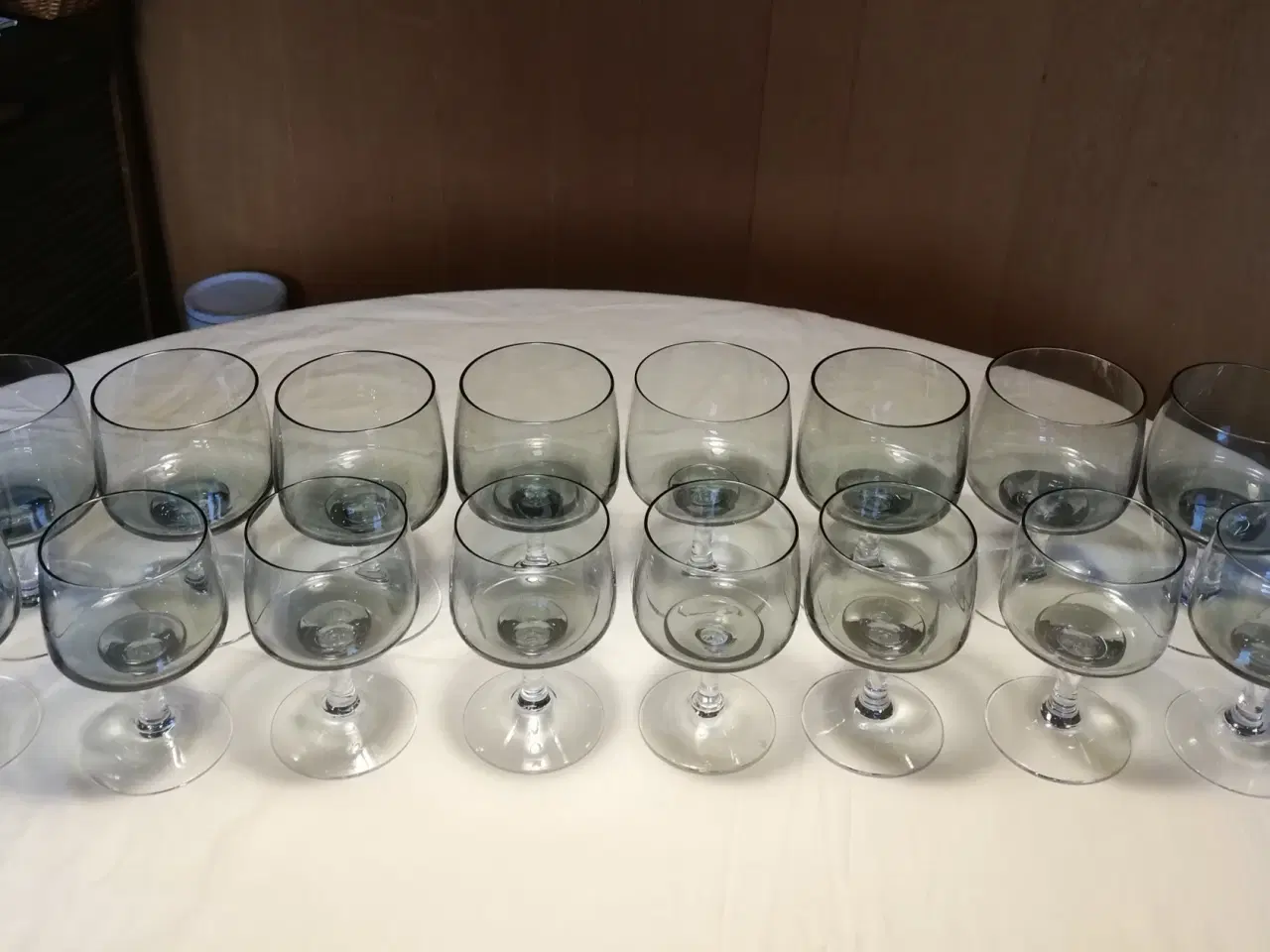 Billede 1 - Atlantic glas rødvin og hvidvin fra Holmegaard 