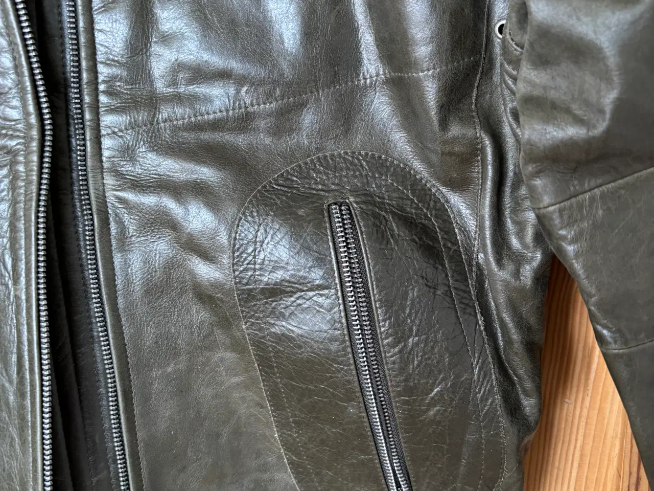 Billede 2 - Designer herre skindjakke
