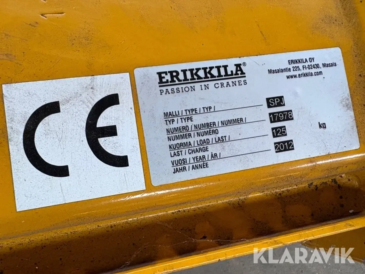 Billede 6 - Kran GIS AG GCH250/-NF