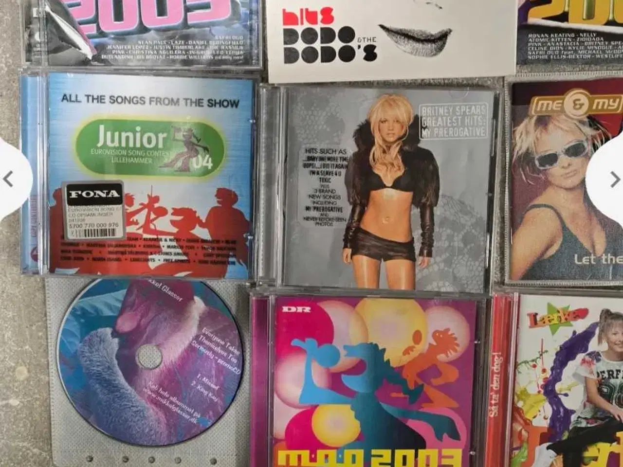 Billede 2 - Forskellige cd'er gennem tiden
