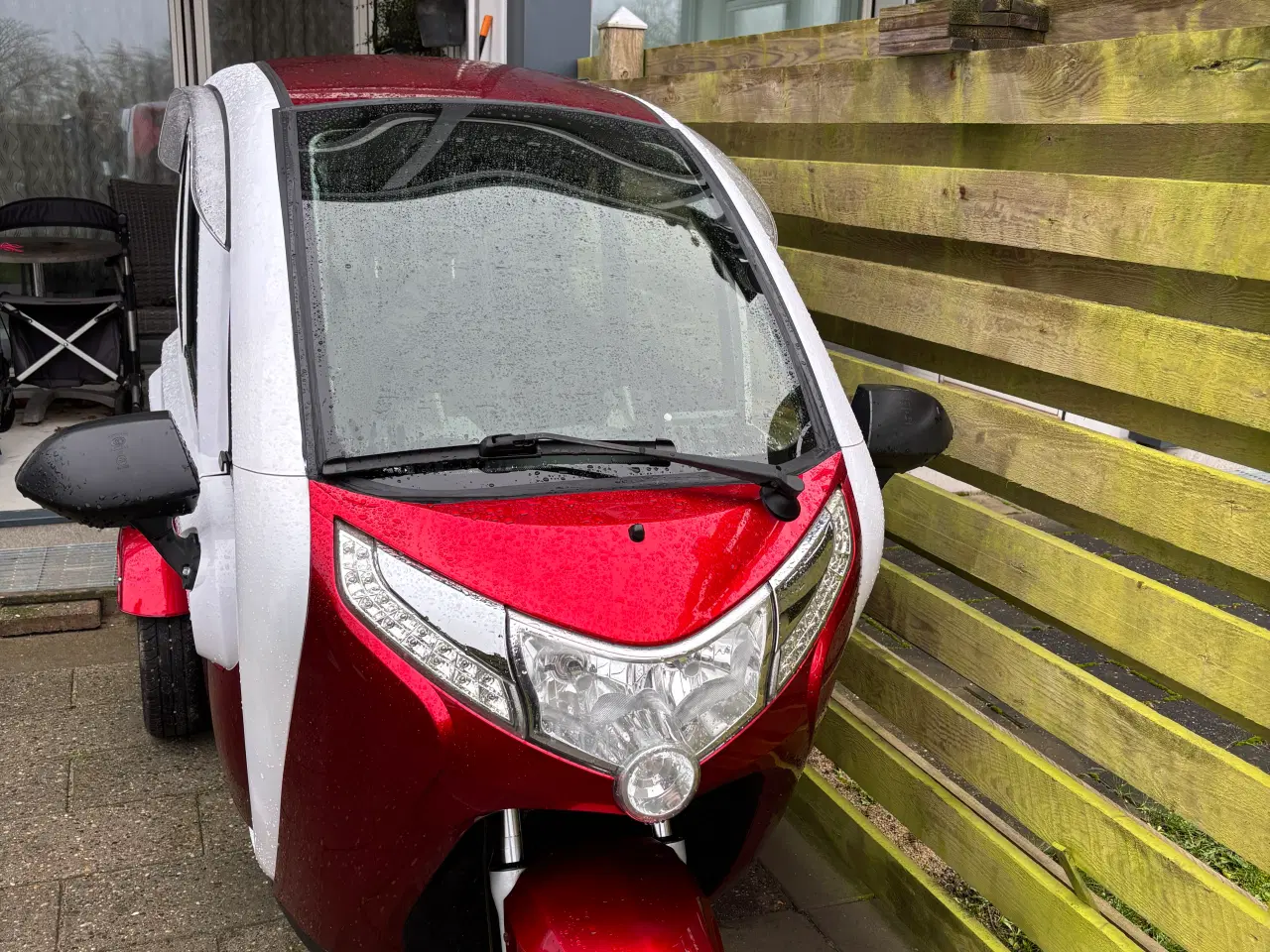 Billede 2 - Kabinescooter med fyr og ekstra batteri