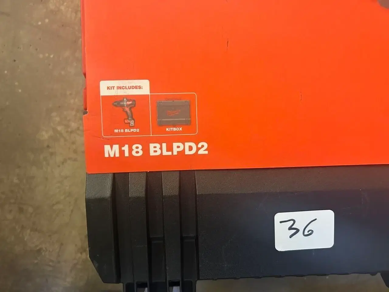 Billede 2 - MILWAUKEE skruemaskine M18BLPD3