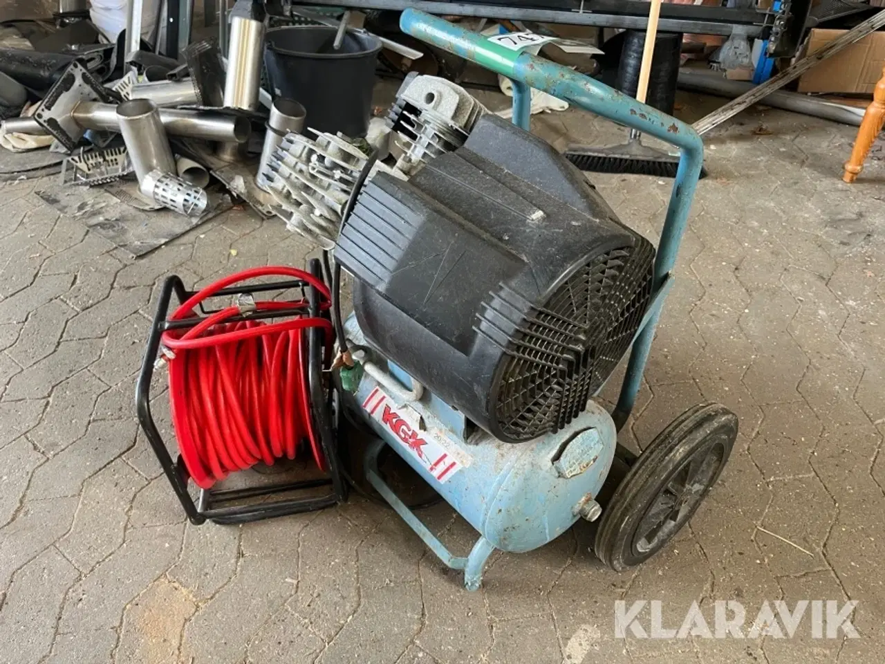 Billede 1 - Kompressor med slange KGK