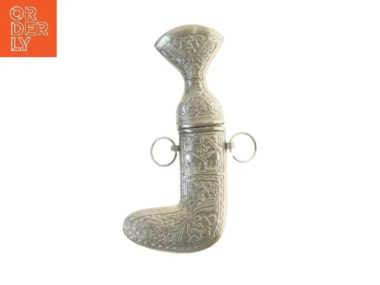 Billede 2 - Traditionel dekoreret dolk med skede (str. 19 cm)