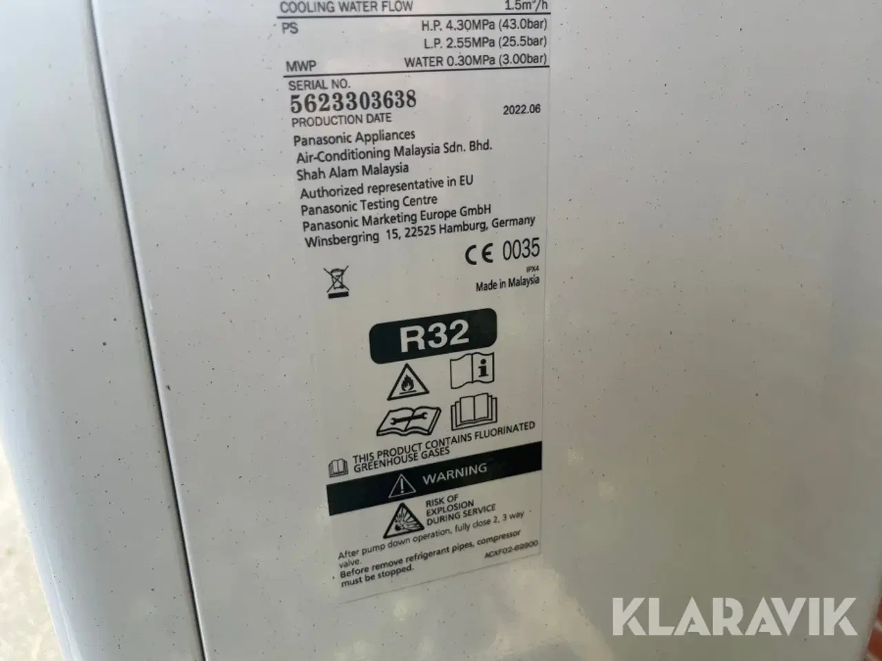 Billede 7 - Varmepumpe Panasonic WH-MXC09J3E8