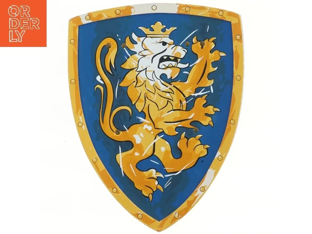 Billede 1 - Børneskjold med løvemotiv fra Liontouch (str. 34x45 cm)