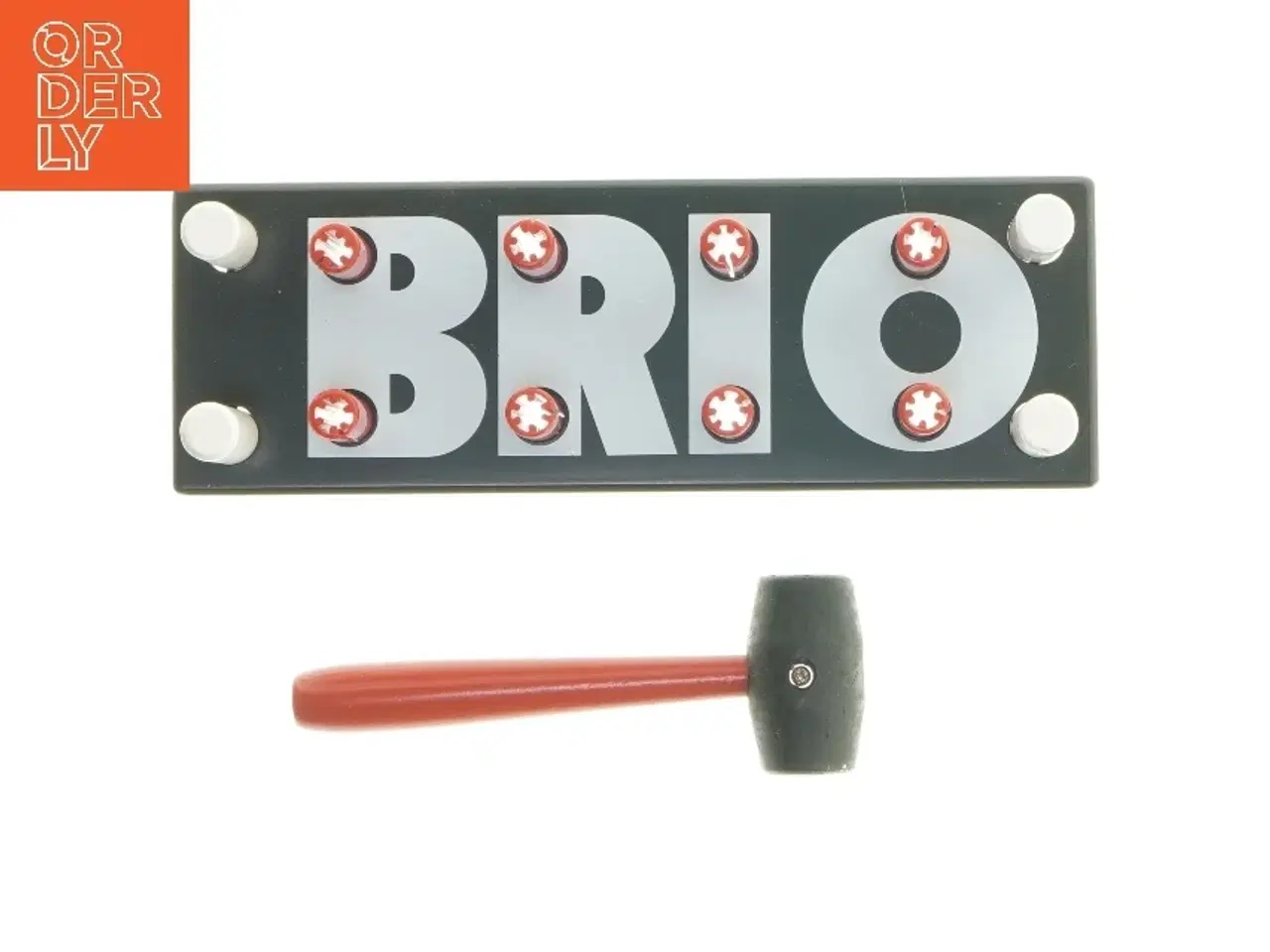 Billede 2 - Brio hammerbræt fra Brio (str. 25x8,5 cm)