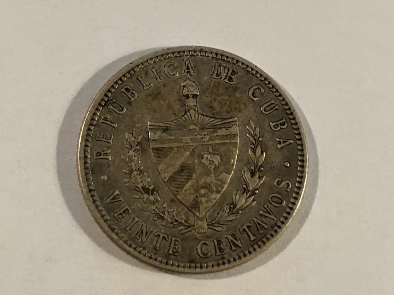 Billede 1 - 20 Centavos 1915 Cuba