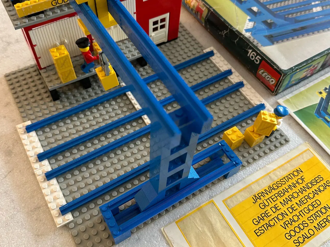 Billede 4 - LEGO Godsbanegård nr 165 fra 1978