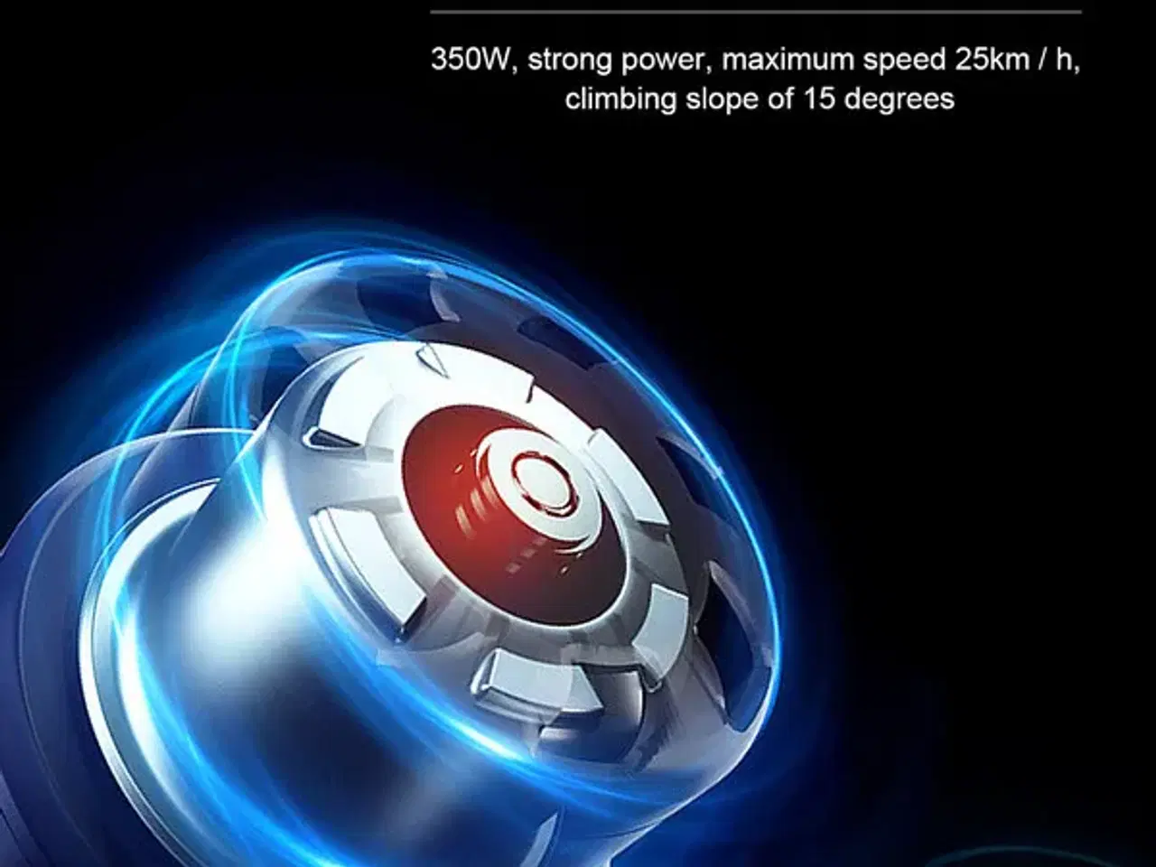 Billede 15 - El-løbehjul PRO 350W/10.4Ah, 20 km kørsel, 25km/t
