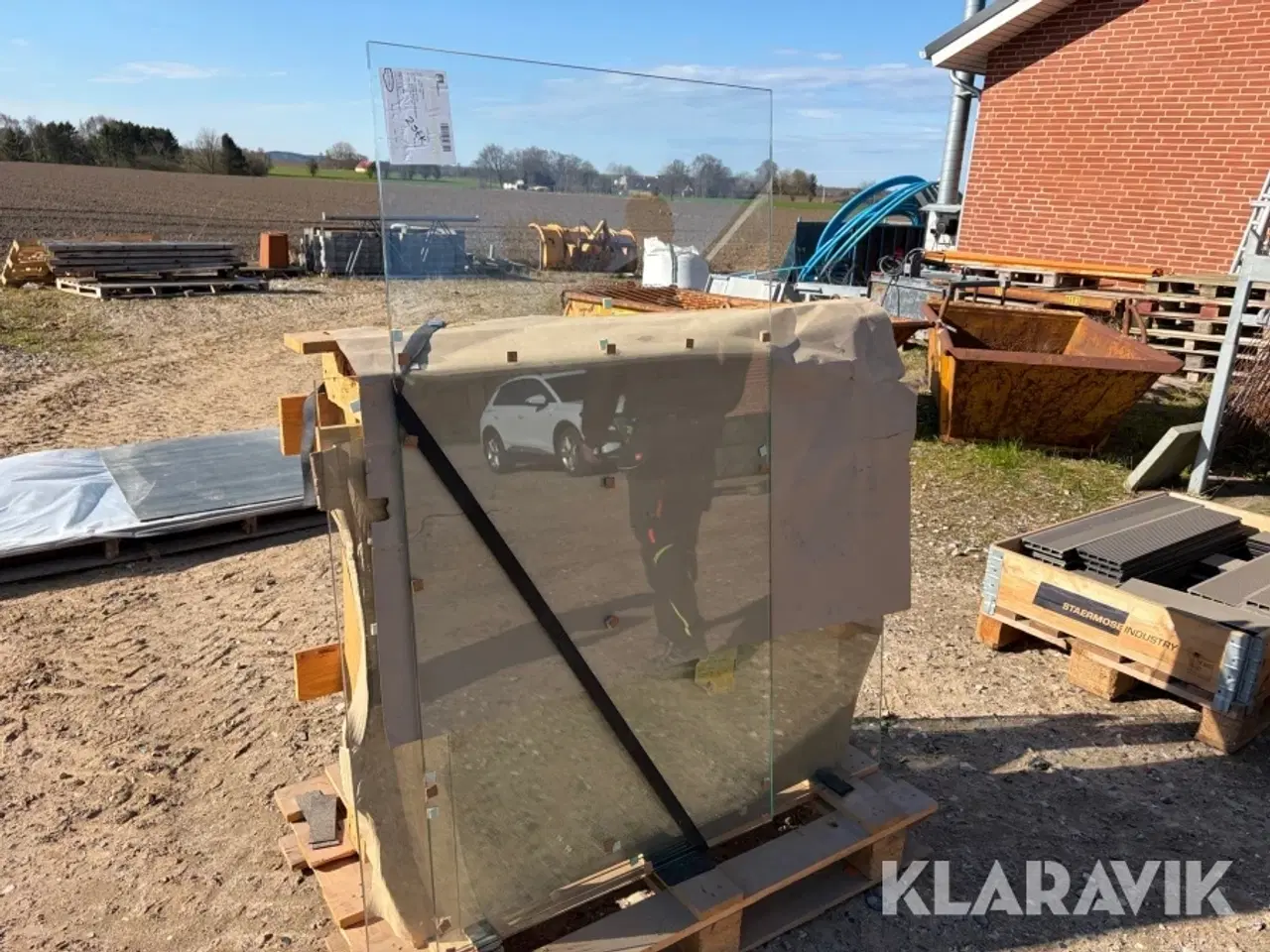 Billede 1 - Hærdet glasplader assorteret størrelser Svane glas 18 styk