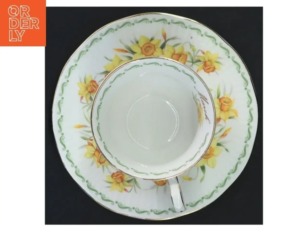 Billede 2 - Tekop med underkop fra Royal Albert (str. Ø 14x8x10 cm)