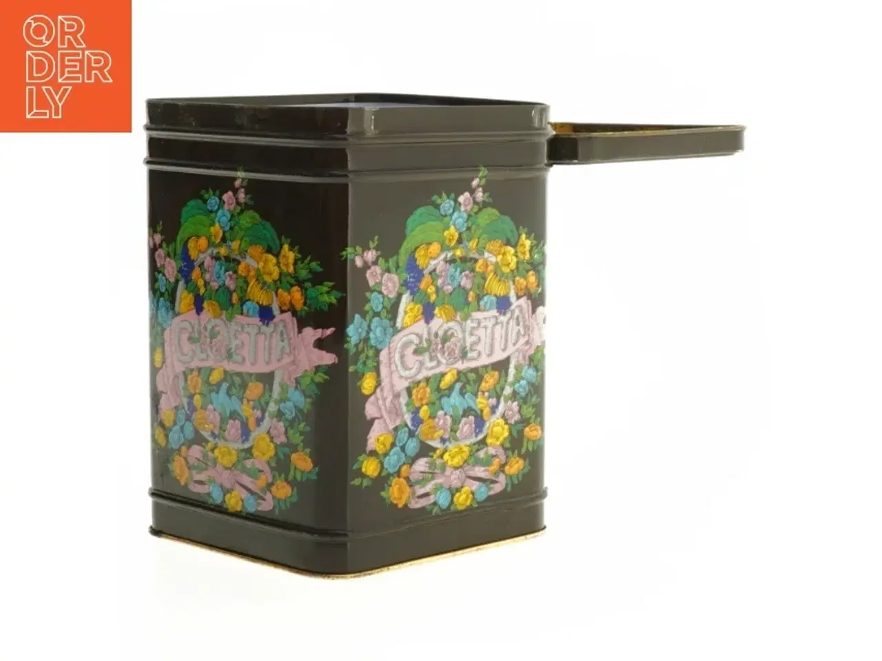 Billede 2 - Cloetta Art Deco metal dåse (str. 15 x 10 x 10 cm)