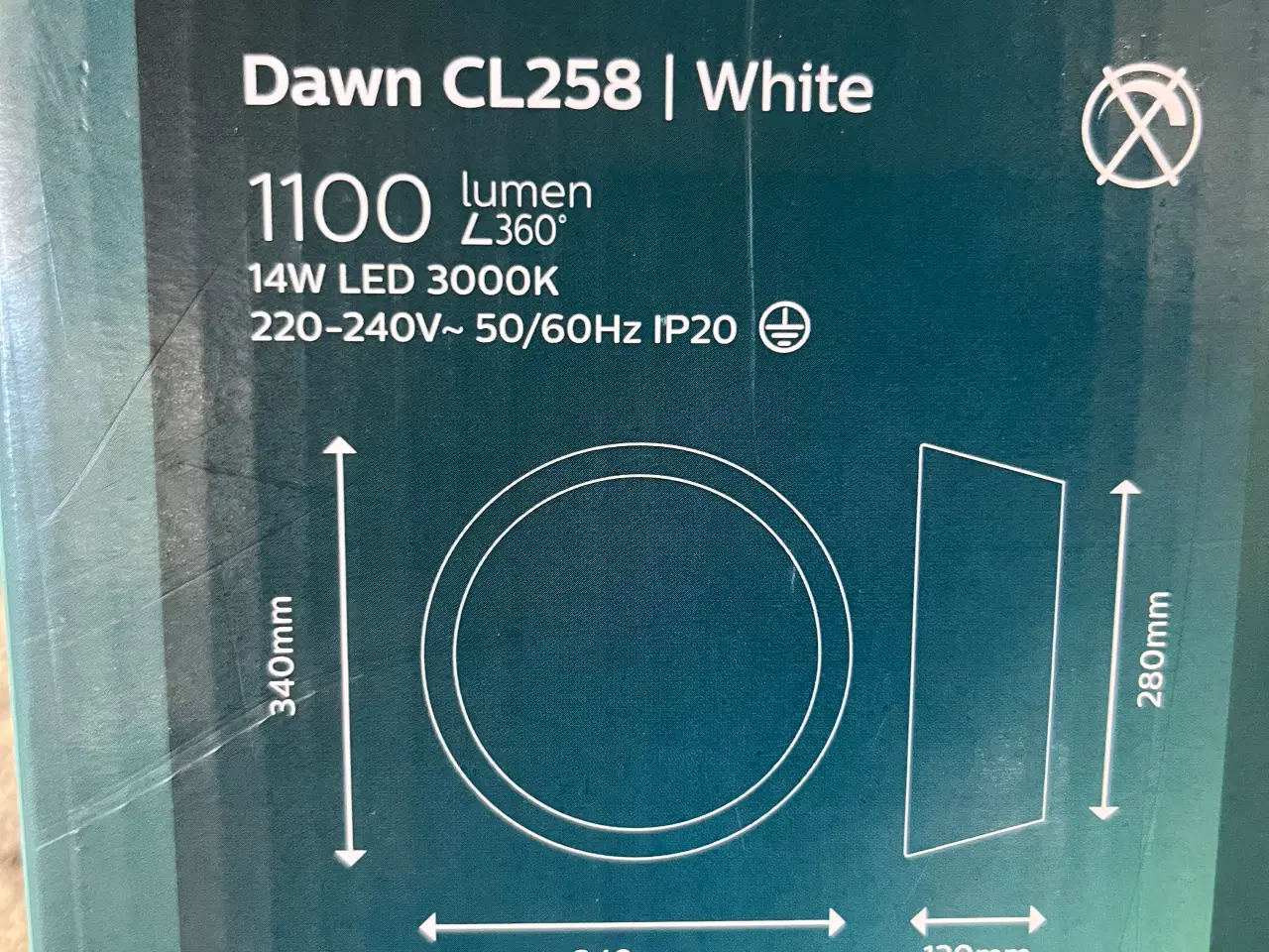 Billede 3 - Philips Plafond hvid