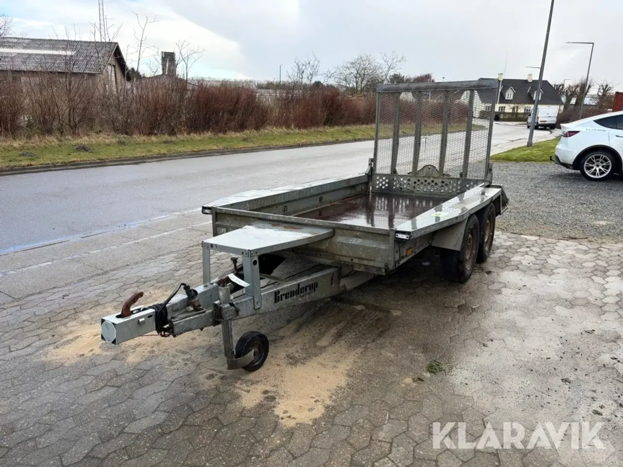 Billede 1 - Maskinetrailer Branderup Mt 3080 - 2 akslet - 2700kg