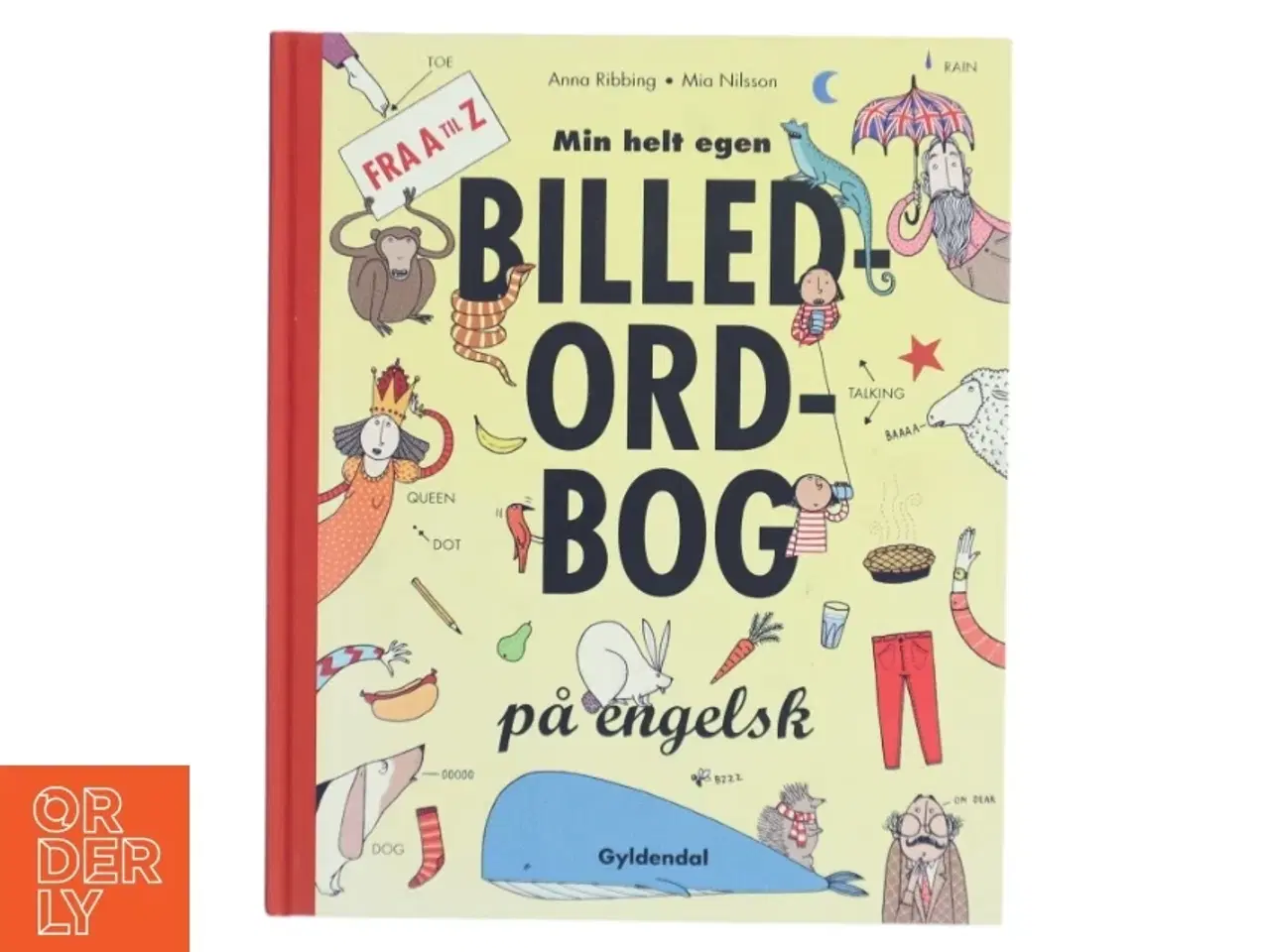 Billede 1 - Min helt egen billedordbog på engelsk : from a to z af Anna Ribbing (Bog)