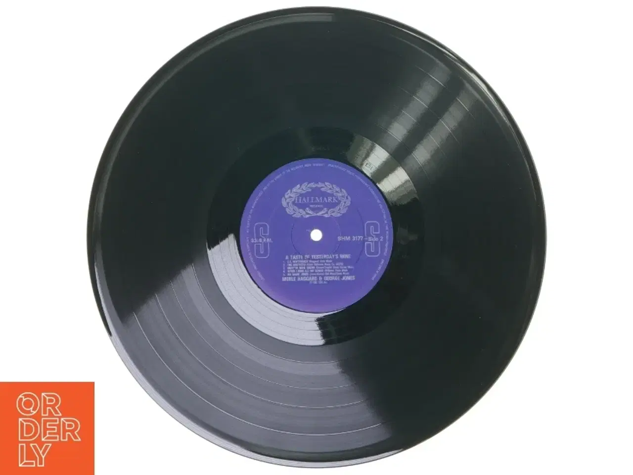 Billede 2 - LP - Merle Haggard and George Jones: A Taste of Yesterday&#39;s Wine fra Hallmark