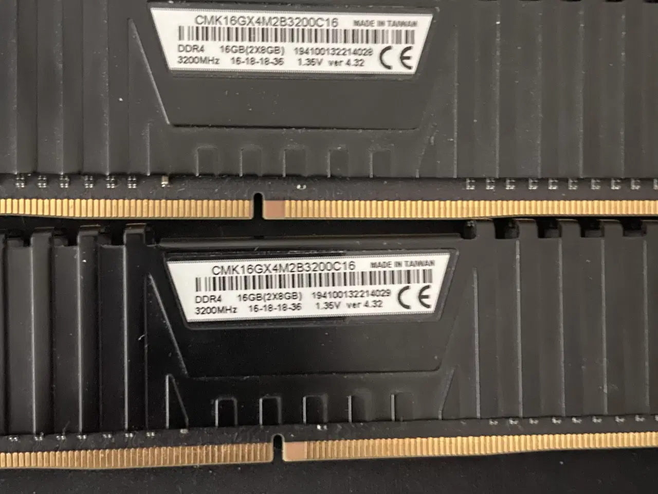 Billede 3 - Corsair vegenance LPX DDR4-3200 - 16gb 