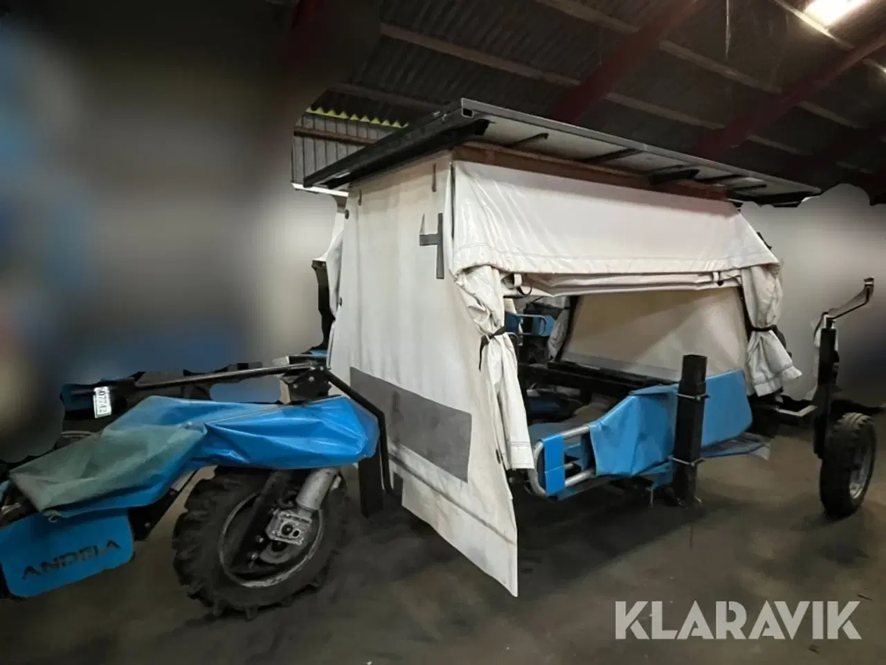 Billede 1 - Lugevogn Andela SW3450 soldrevet - 1 styk