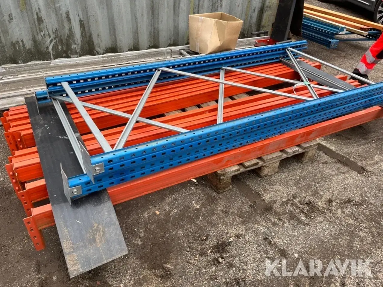 Billede 1 - Pallereol med 5 hylder