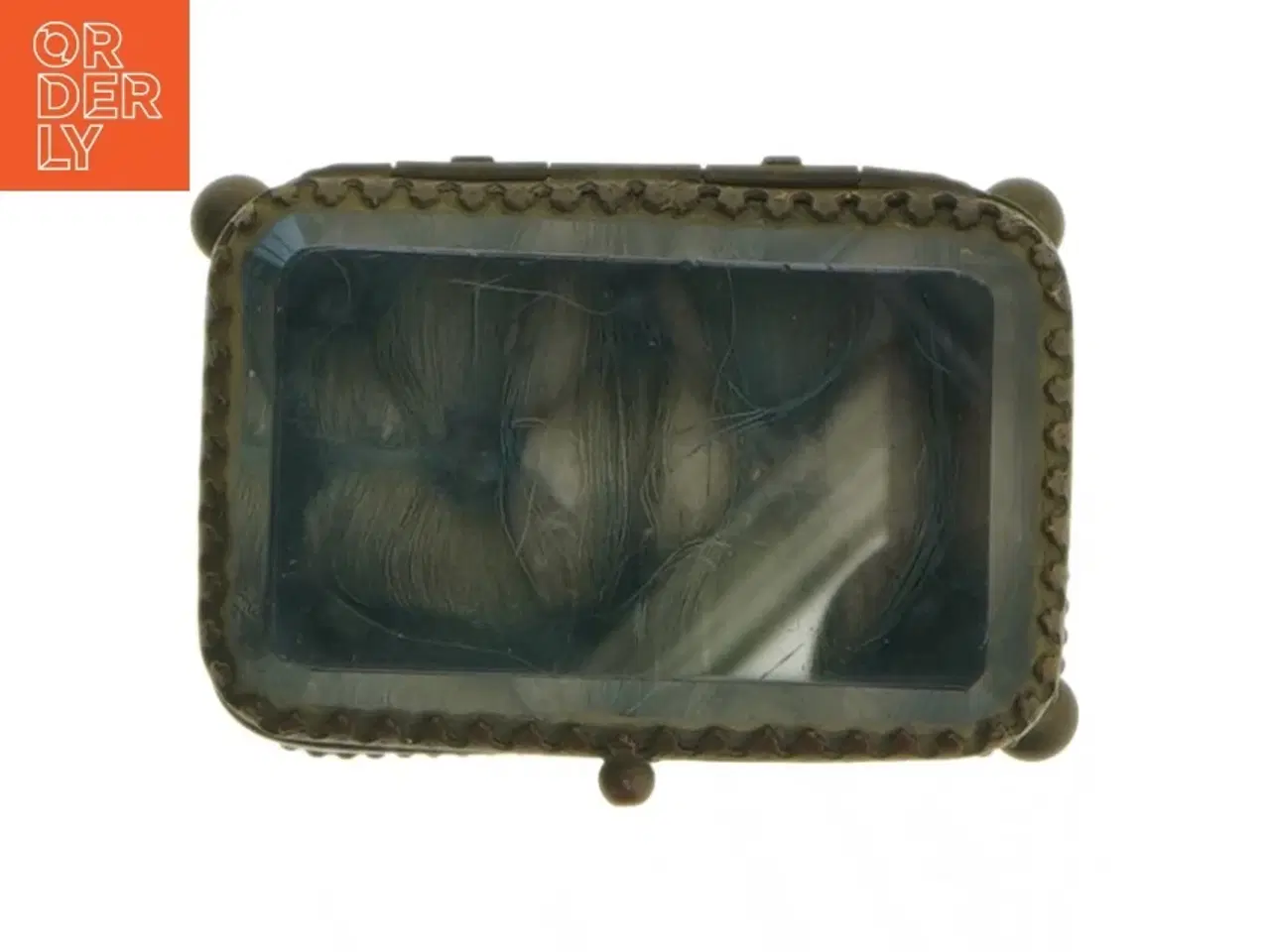 Billede 3 - Antikt fransk smykkeskrin (str. 8x5,5 cm)