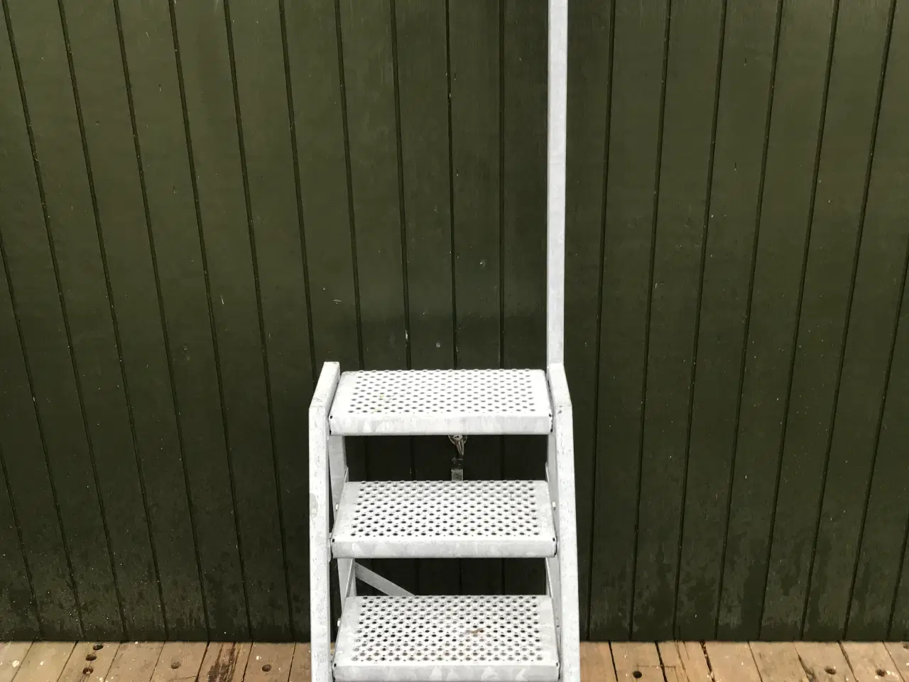 Billede 3 - Stige med 4 trin galvaniseret. 