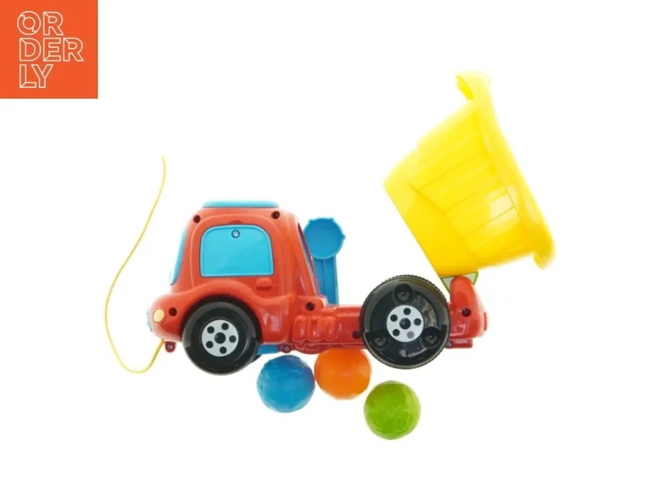 Billede 2 - Legetøjs cementblander med bolde (str. 27 x 16 x 12 cm)