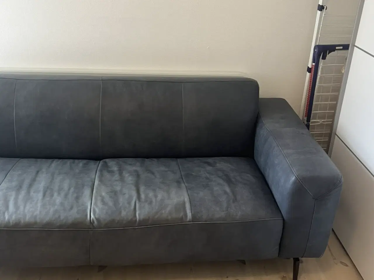 Billede 3 - 3 personers lædersofa 