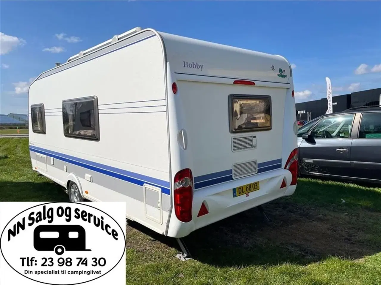 Billede 2 - 2008 - Hobby   FANTASTISK flot og velholdt campingvogn