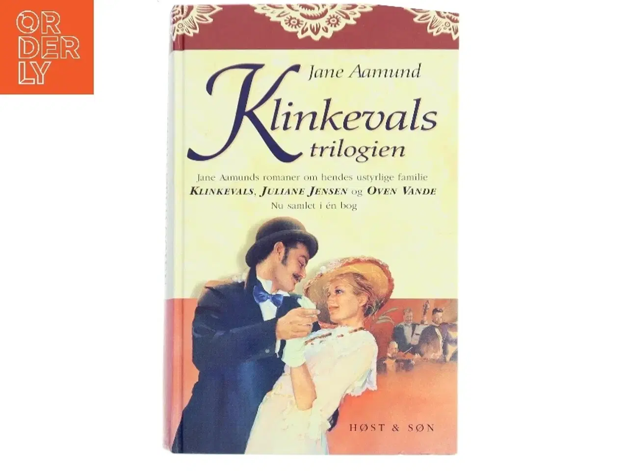 Billede 1 - Klinkevalstrilogien : Klinkevals, Juliane Jensen, Oven vande af Jane Aamund (Bog)