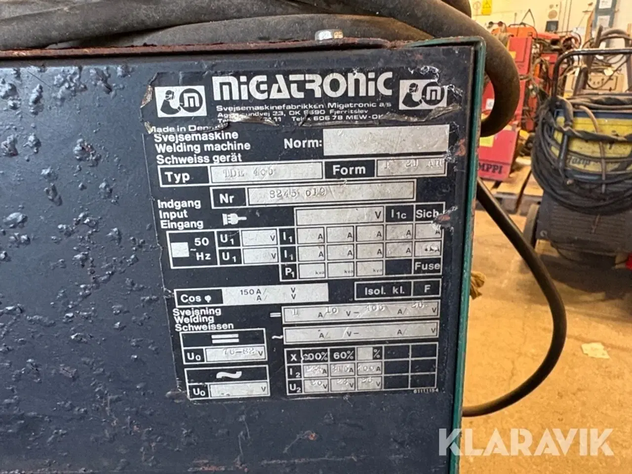 Billede 6 - Svejsemaskine Migatronic LDE 250 & TDE 400