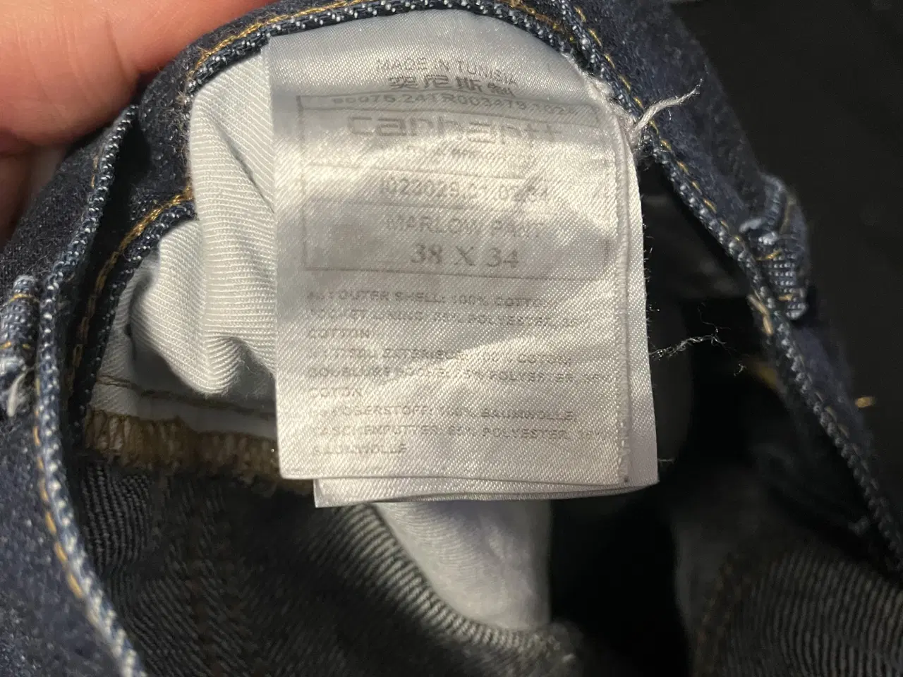 Billede 3 -  Carharrt jeans str 38/34