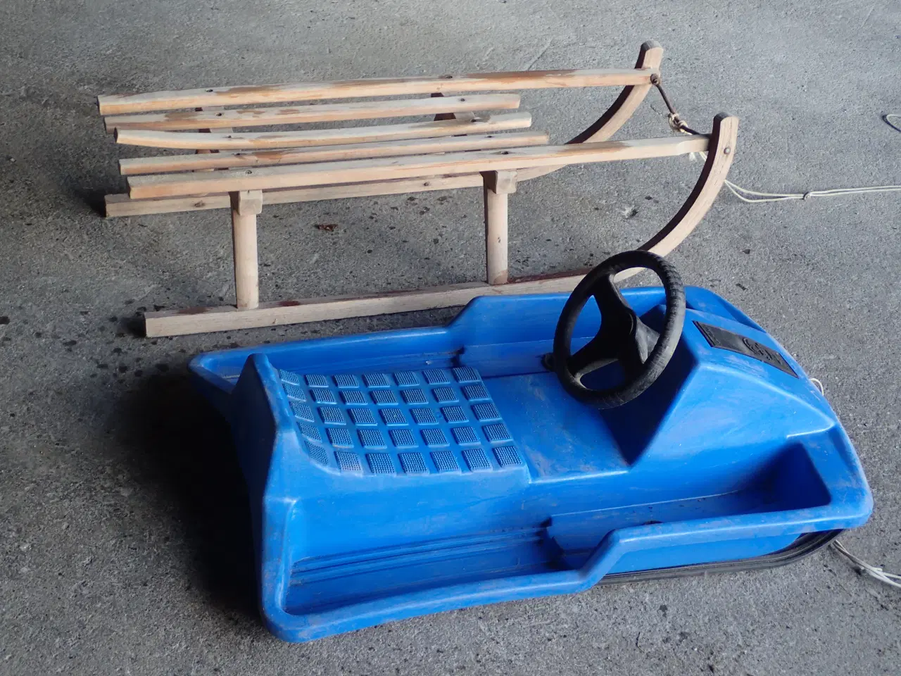 Billede 3 - Kælk og Bobslæde til sneglade børn.