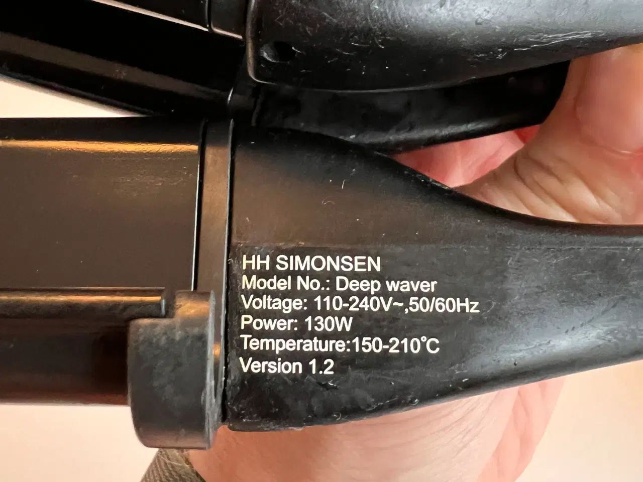Billede 3 - HH Simonsen Deep Waver Hårkrøller Sort