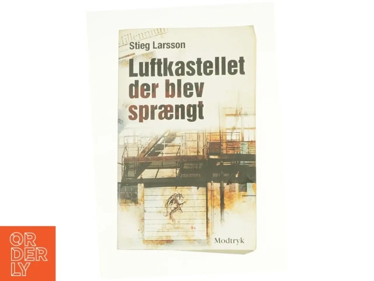 Billede 1 - Luftkastellet Der Blev Spraengt (af Stieg Larsson) [Imported] [Paperback] (Danish) (Millennium, 3. Bind) af Stieg Larsson (Bog)