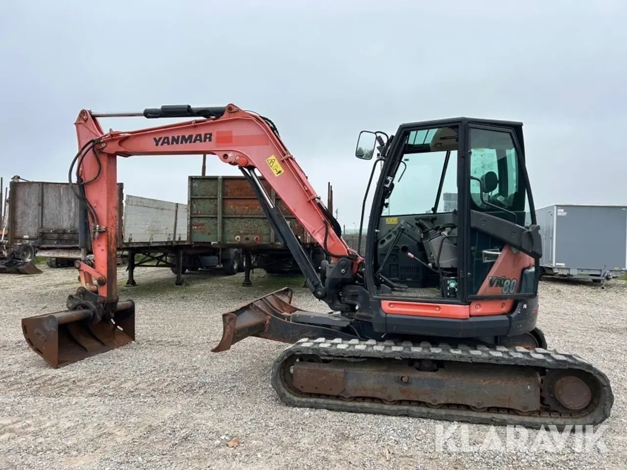Billede 5 - Gravemaskine Yanmar VIO 80 - 1A