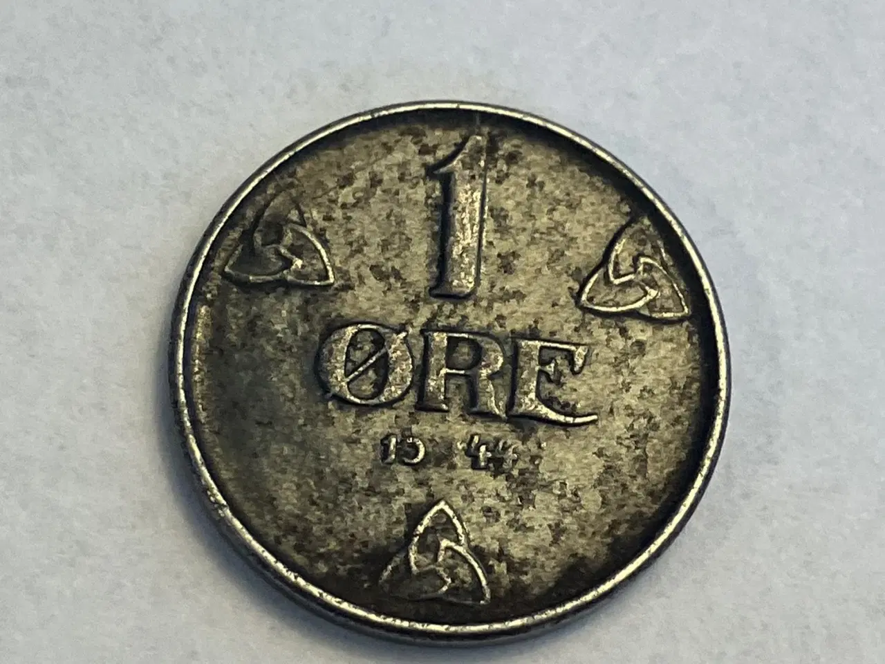Billede 1 - 1 Øre 1944 Norge