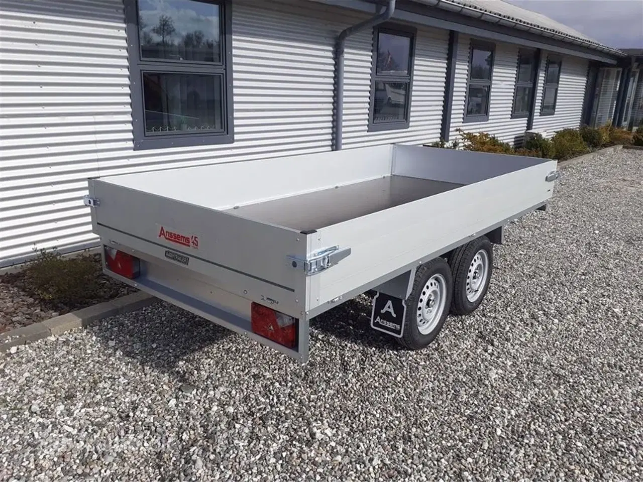 Billede 3 - 0 - Anssems KLTT 1350 305x150 MANUEL TIP. ALU SIDER. ERHVERV OG PRIVAT. BOOGGIE