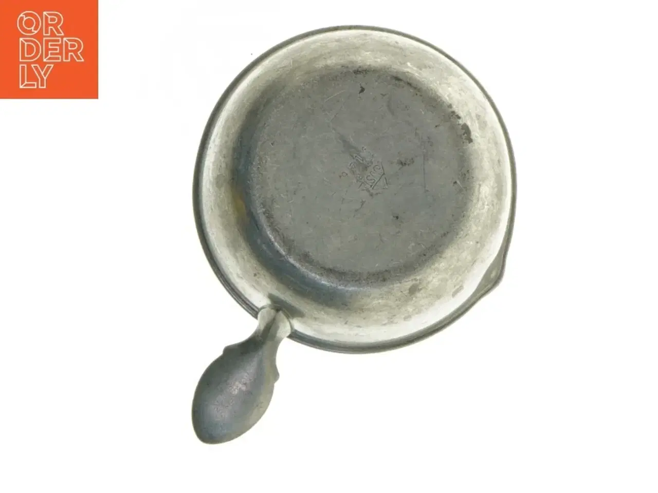 Billede 4 - Lille tin skål med tud fra Just (str. Ø 9 cm)