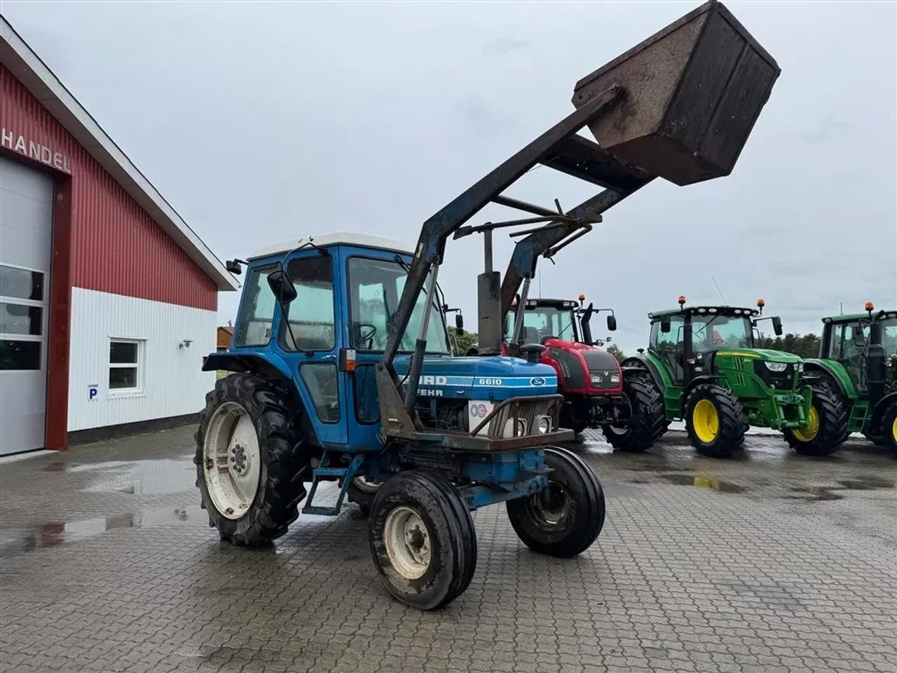 Billede 9 - Ford 6610 MED FRONTLÆSSER!