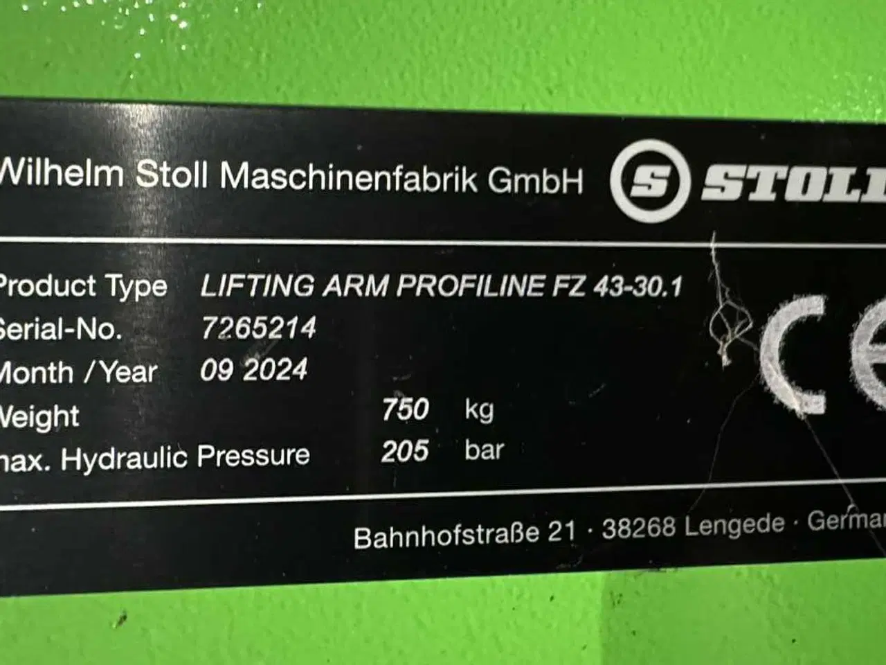 Billede 4 - Fabriksny Frontlæsser STOLL ProfiLine FZ 43-30.1