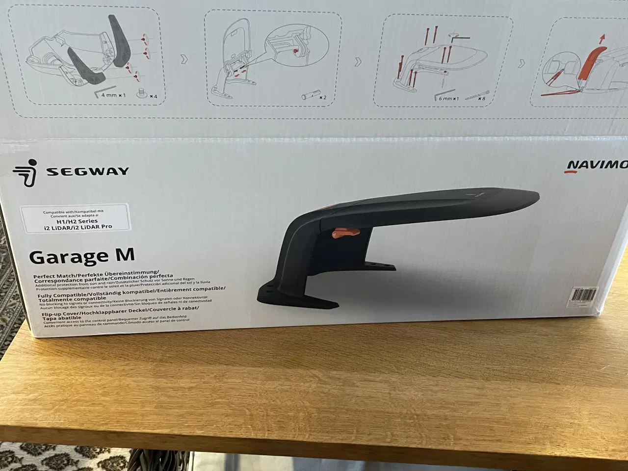 Billede 1 - Garage m navimow segway