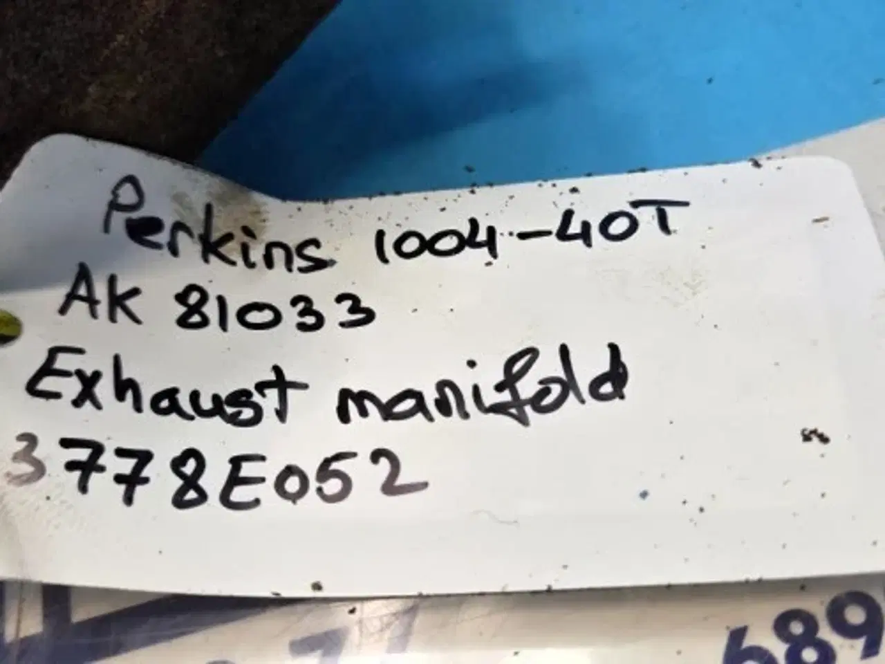 Billede 2 - Perkins 1004-40T Udstødningsmanifold 3778E052