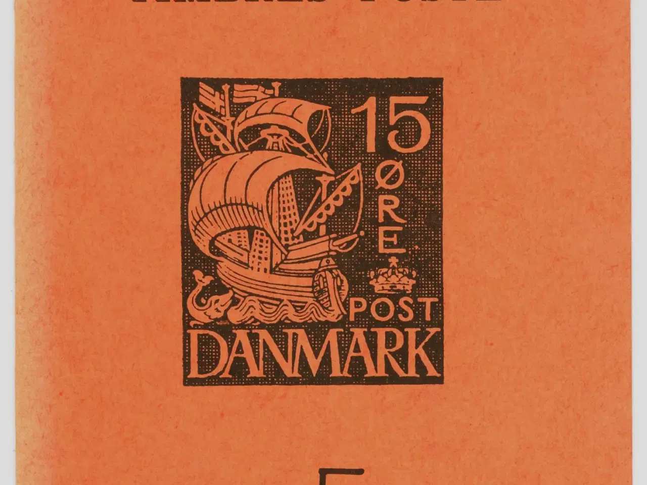 Billede 1 - Aarhus Frimærkehandel. Priskatalog 1935