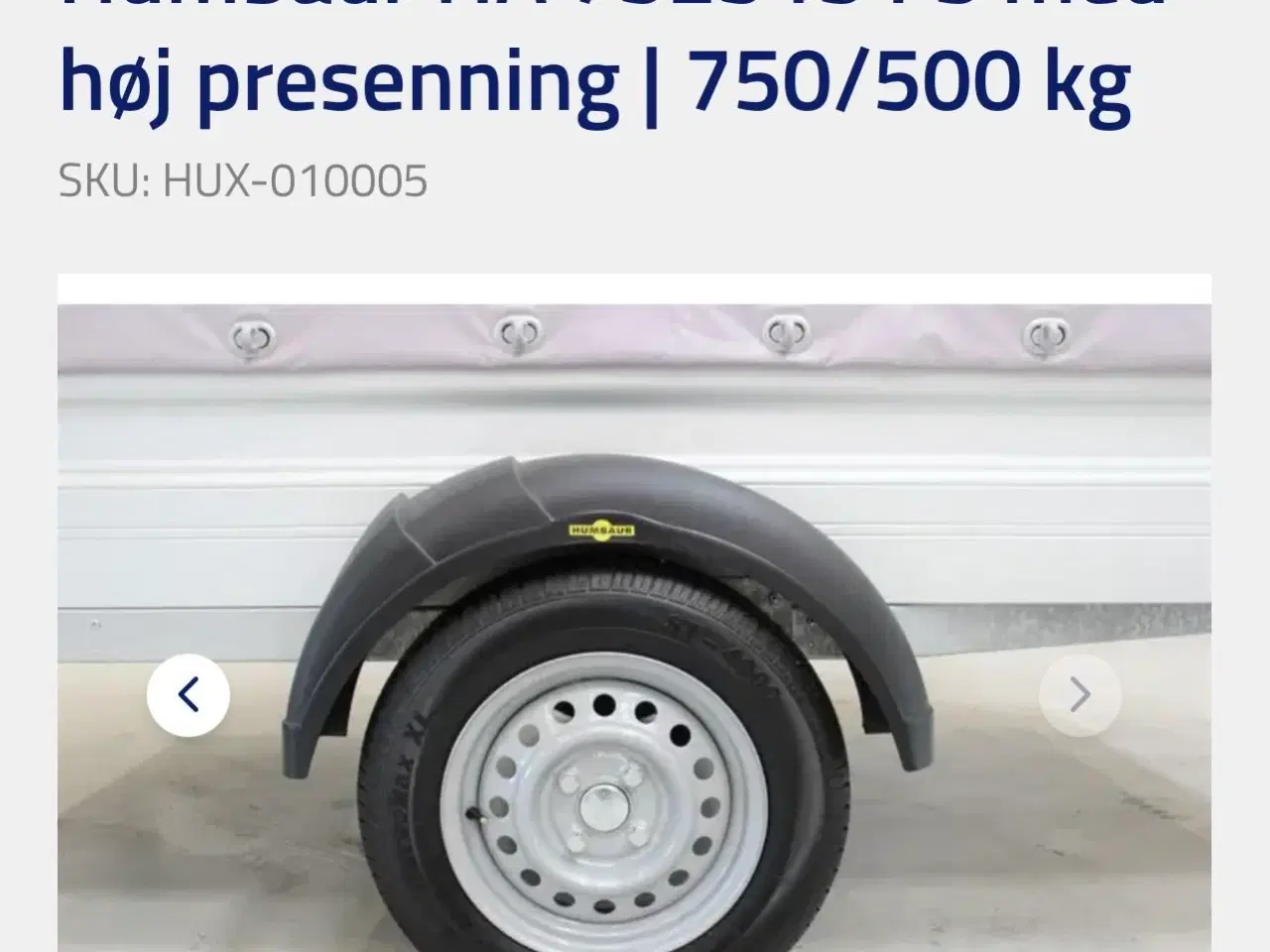 Billede 5 - Trailer Humbaur HA752514