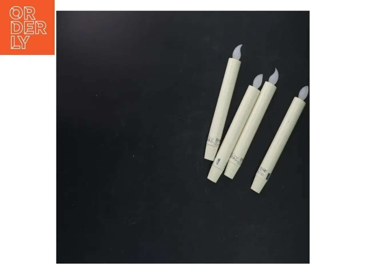 Billede 2 - Elektriske stearinlys fra IKEA (str. 20x2 cm)