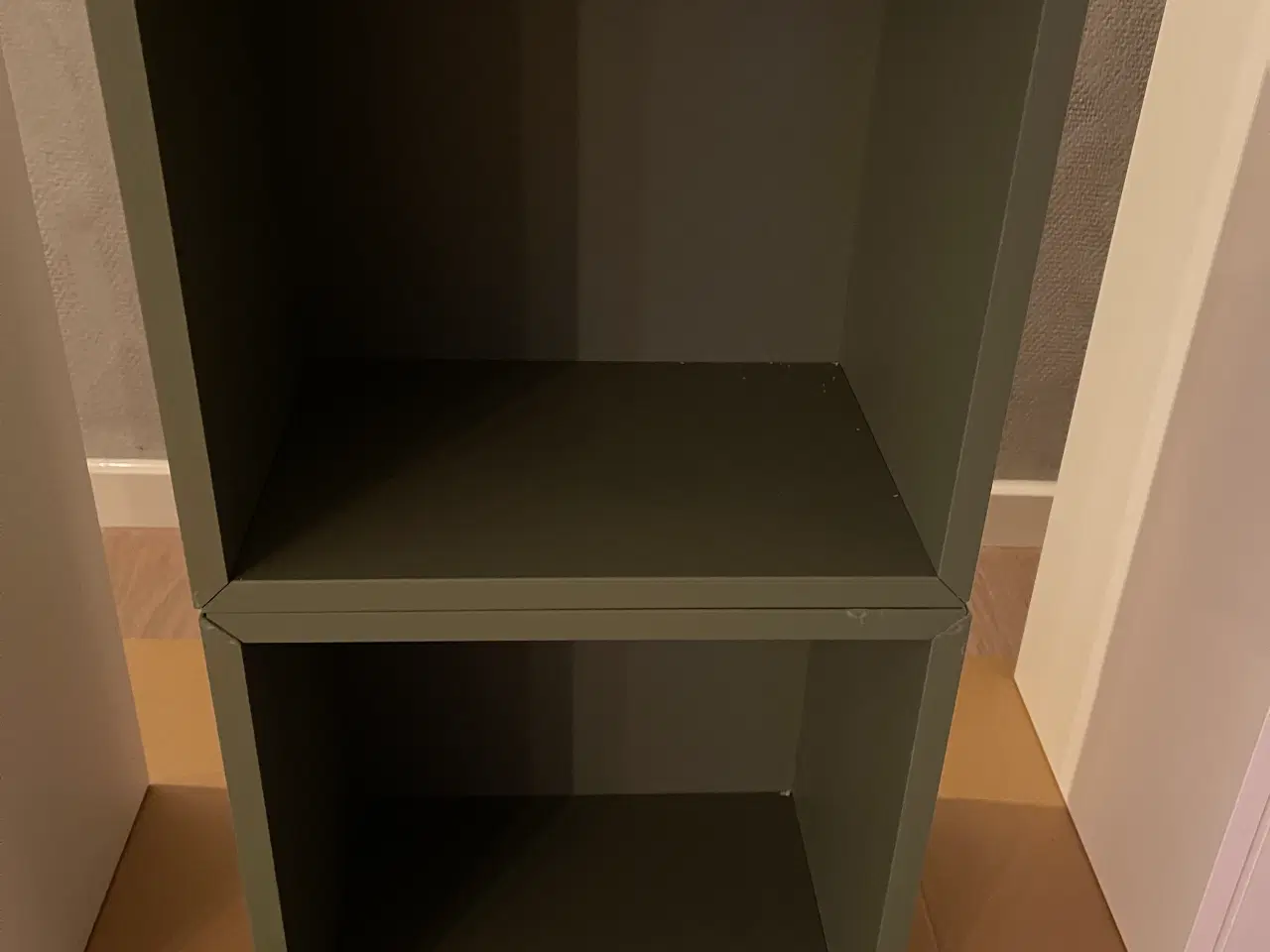 Billede 1 - 2 stk. EKET skab/boks i grågrøn